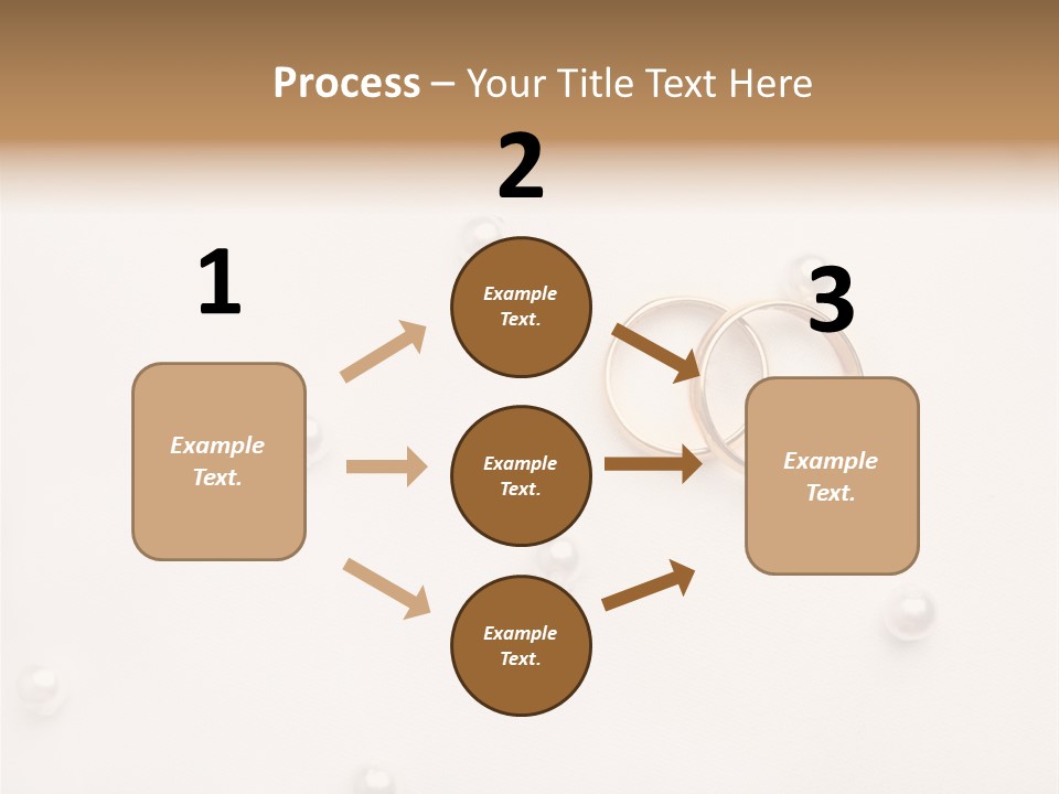 Golden Gold Ymbol PowerPoint Template