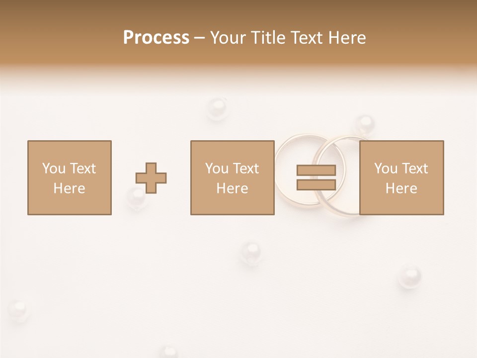 Golden Gold Ymbol PowerPoint Template