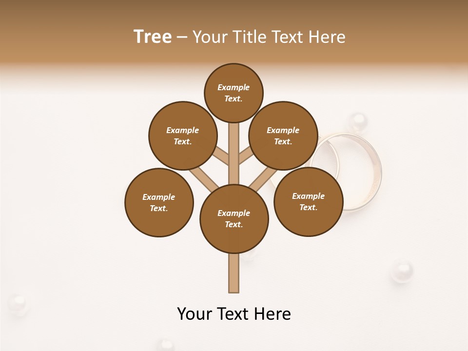 Golden Gold Ymbol PowerPoint Template
