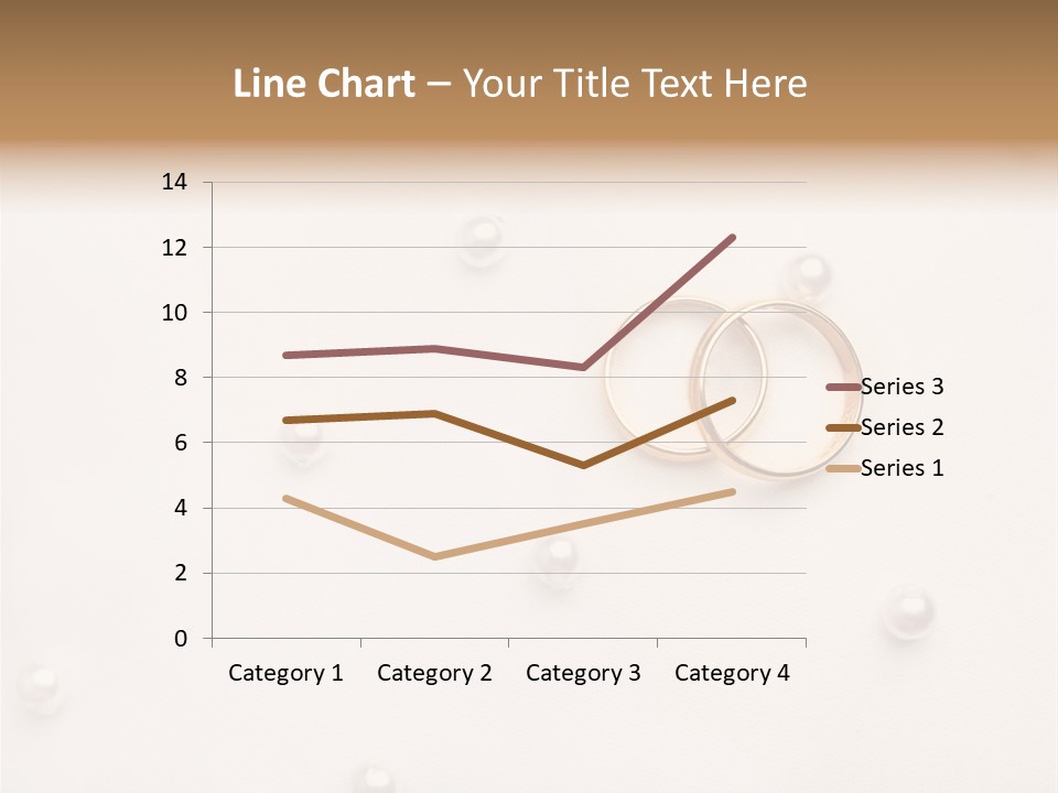 Golden Gold Ymbol PowerPoint Template