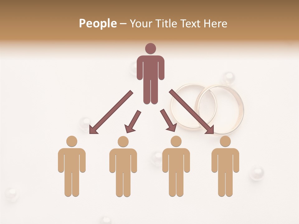 Golden Gold Ymbol PowerPoint Template