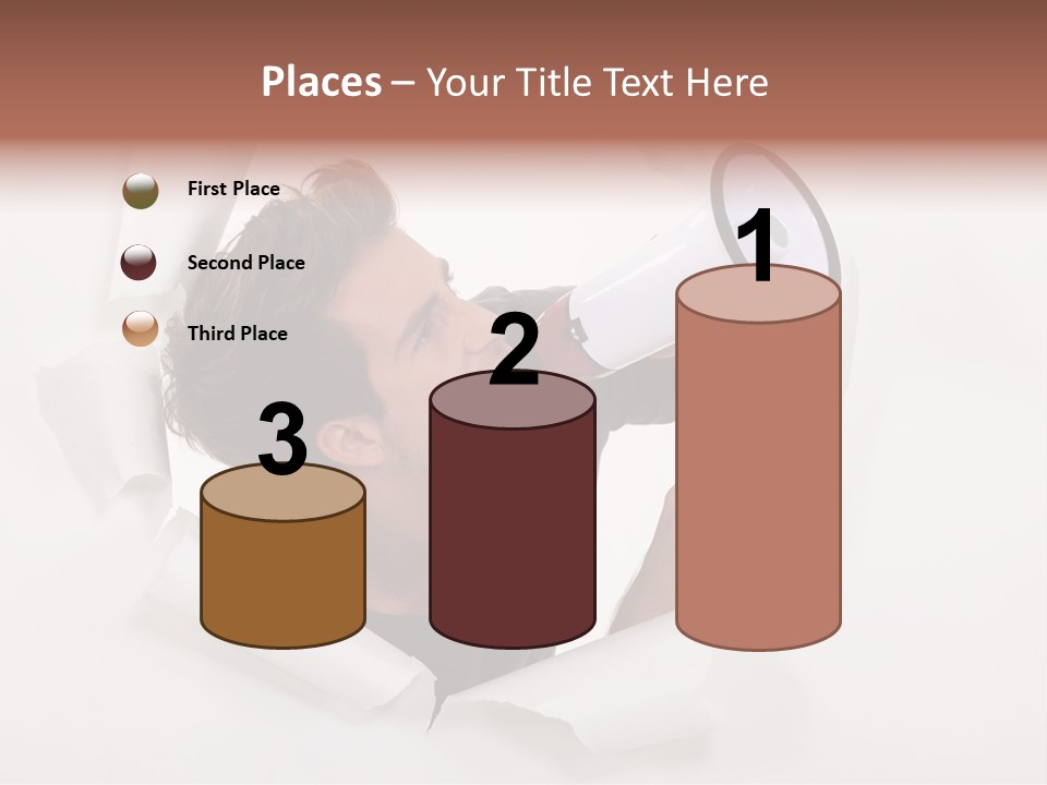 Young Noisy Shot PowerPoint Template