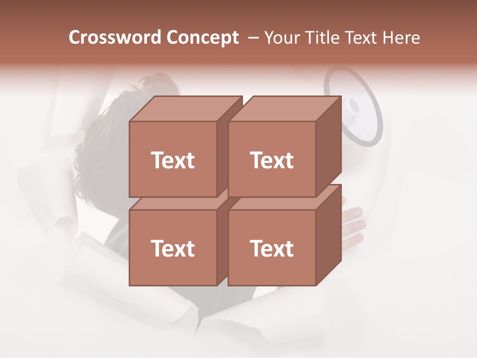 Young Noisy Shot PowerPoint Template