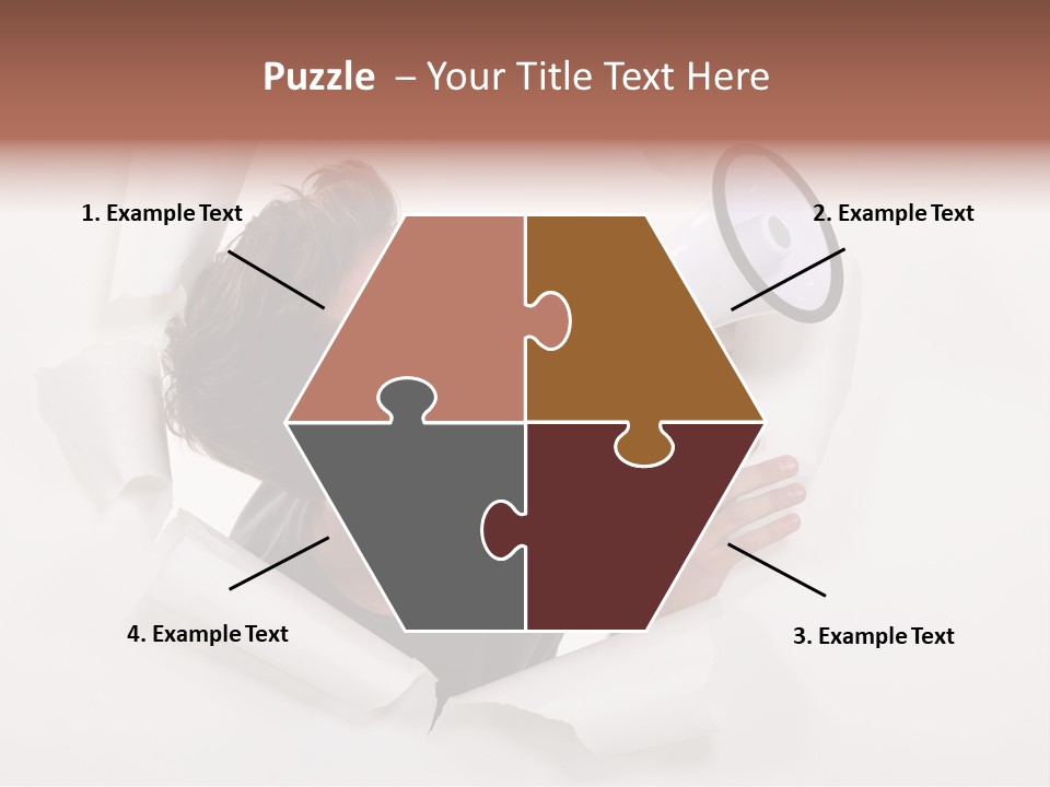 Young Noisy Shot PowerPoint Template