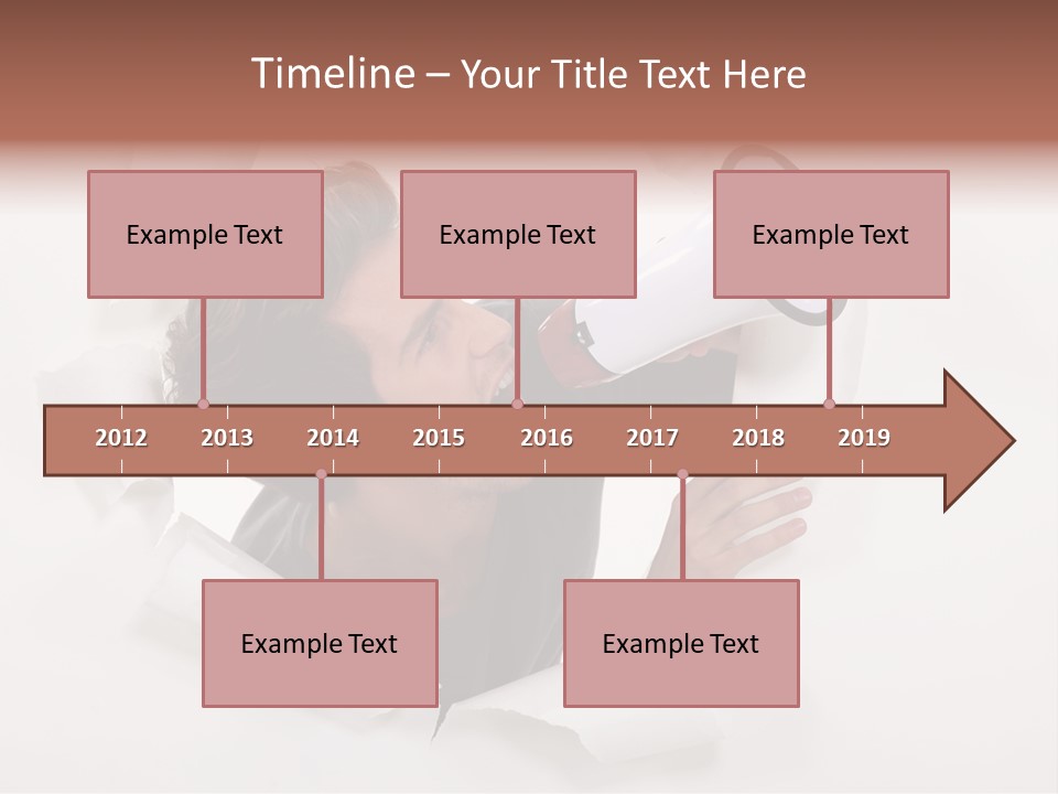 Young Noisy Shot PowerPoint Template