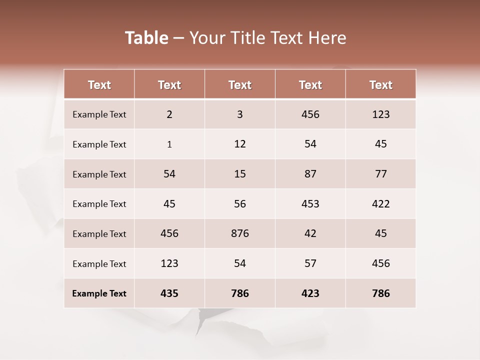 Young Noisy Shot PowerPoint Template