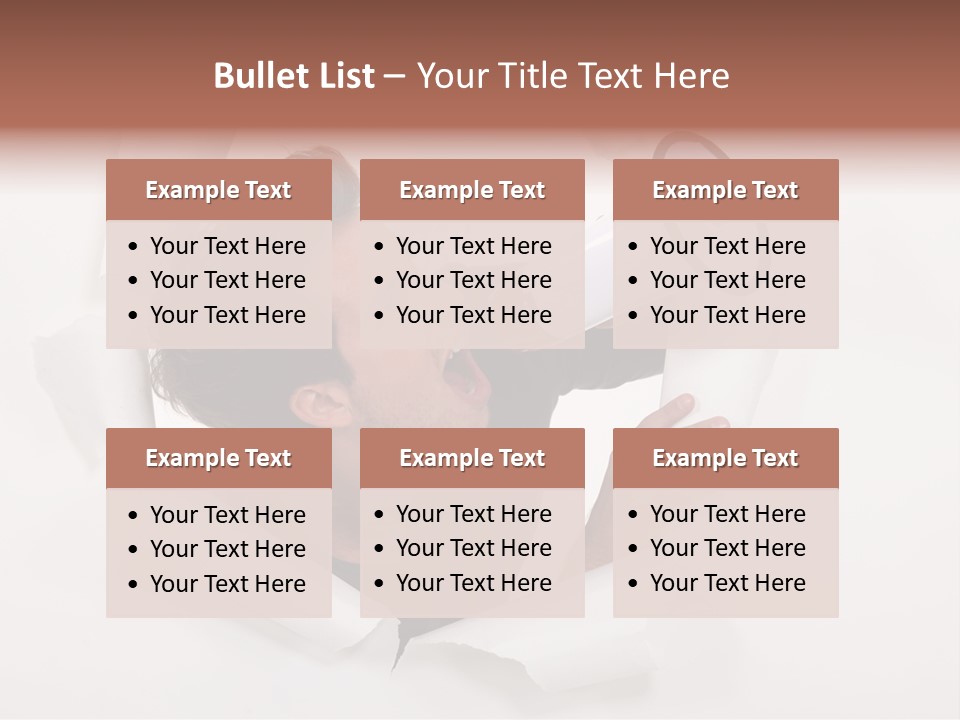 Young Noisy Shot PowerPoint Template