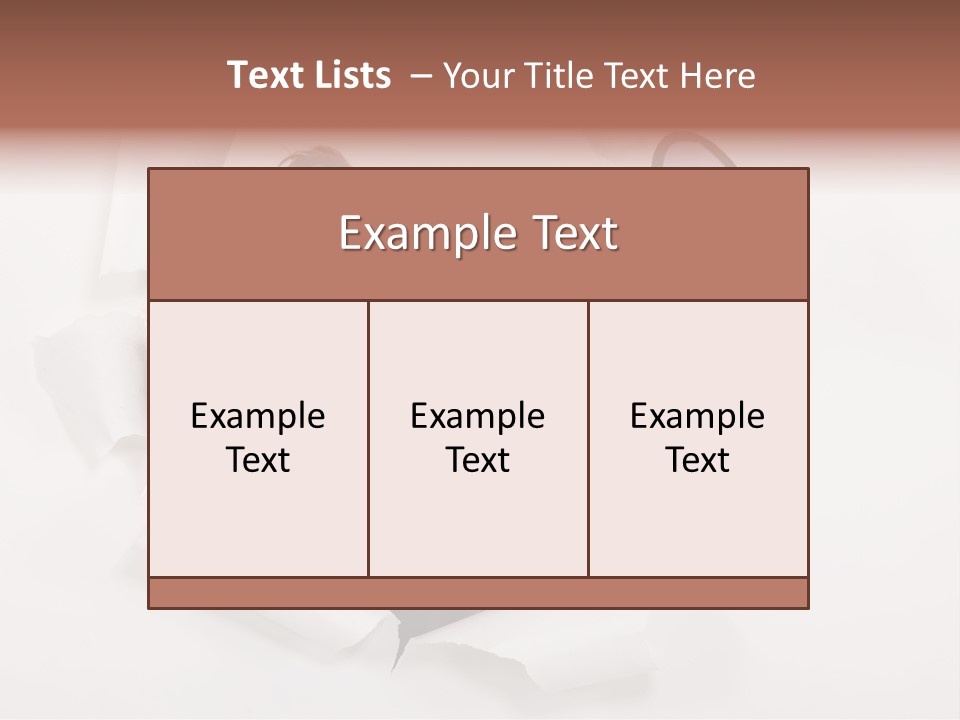 Young Noisy Shot PowerPoint Template