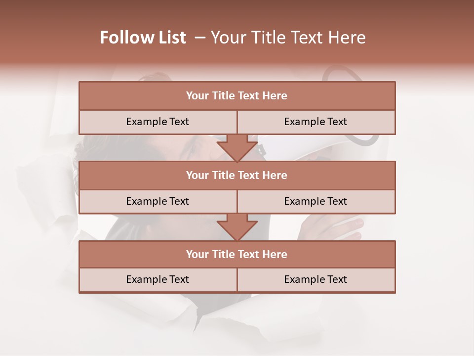 Young Noisy Shot PowerPoint Template
