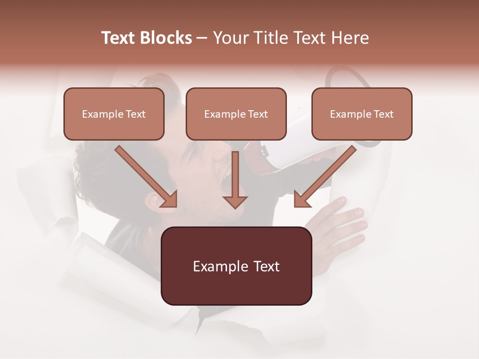 Young Noisy Shot PowerPoint Template