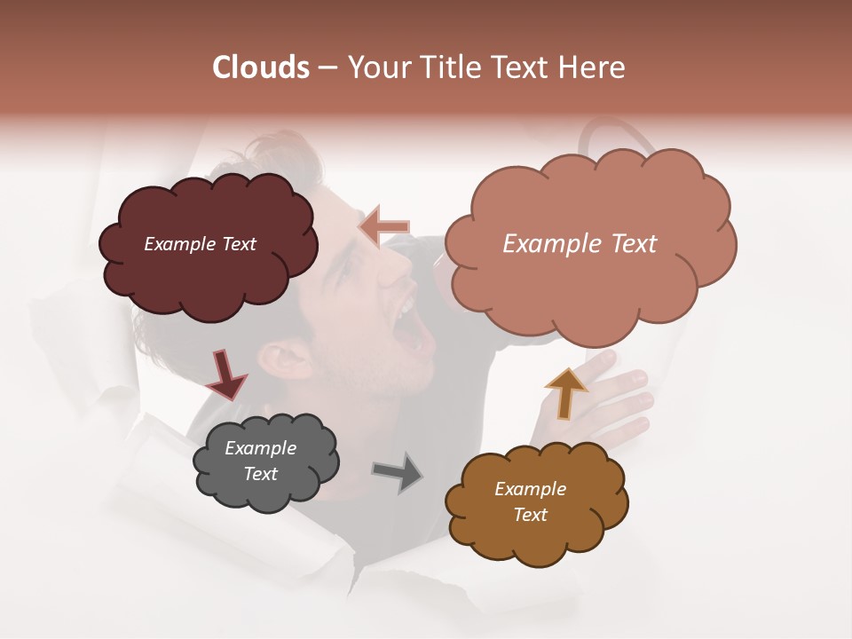 Young Noisy Shot PowerPoint Template