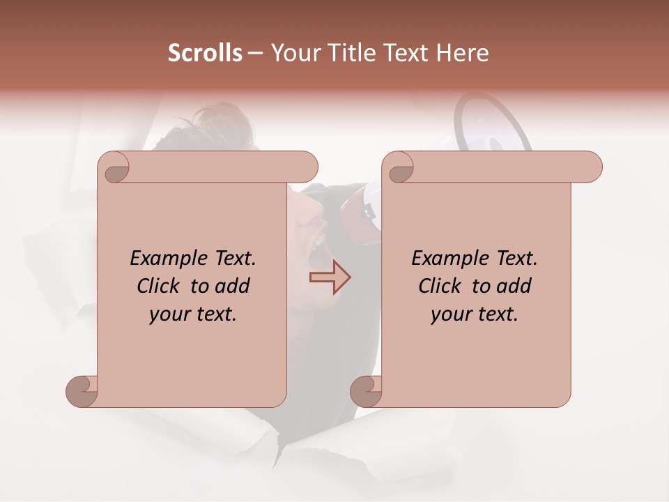 Young Noisy Shot PowerPoint Template