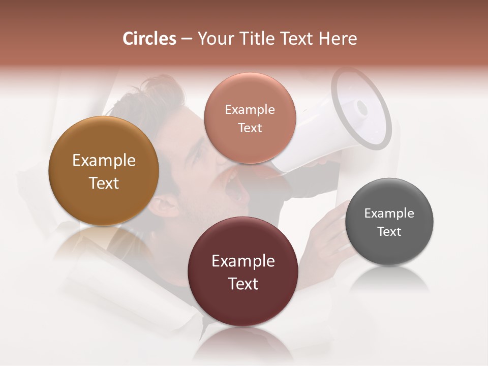 Young Noisy Shot PowerPoint Template