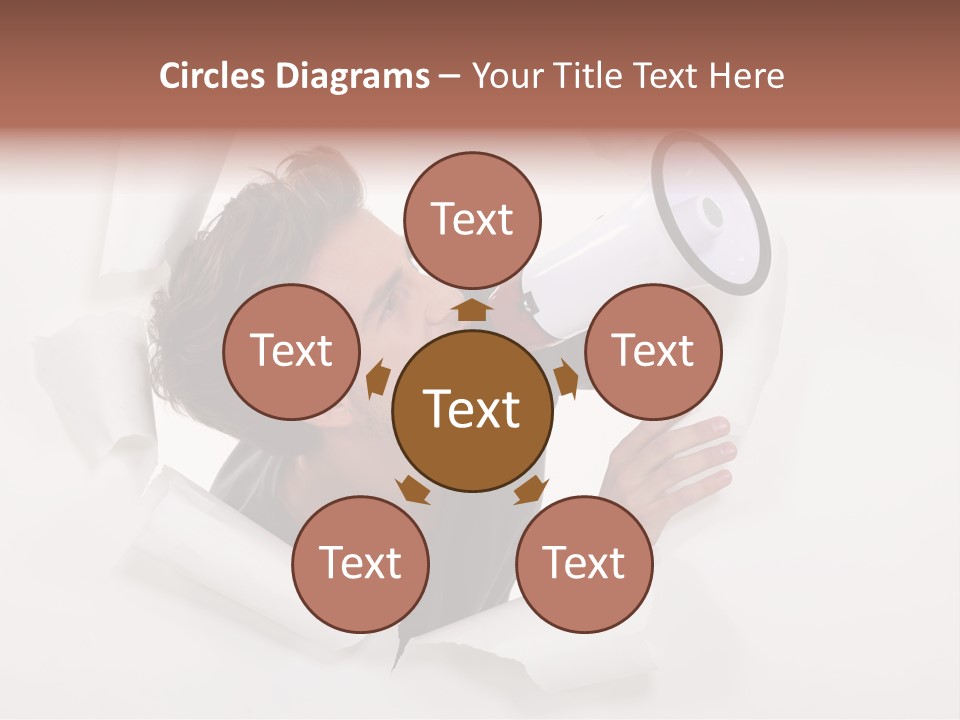 Young Noisy Shot PowerPoint Template