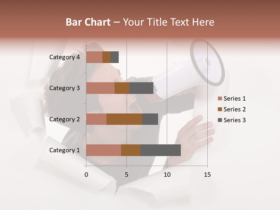 Young Noisy Shot PowerPoint Template