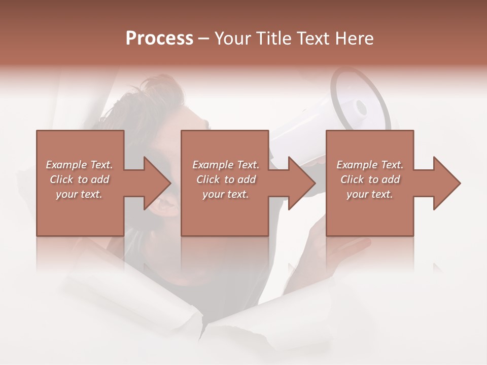 Young Noisy Shot PowerPoint Template