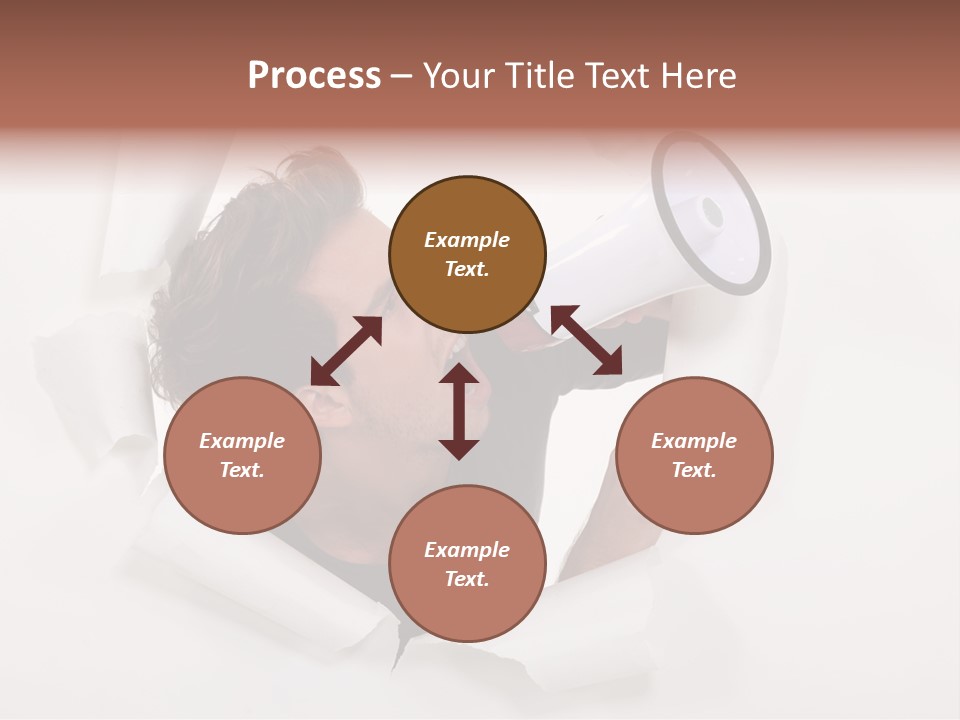 Young Noisy Shot PowerPoint Template