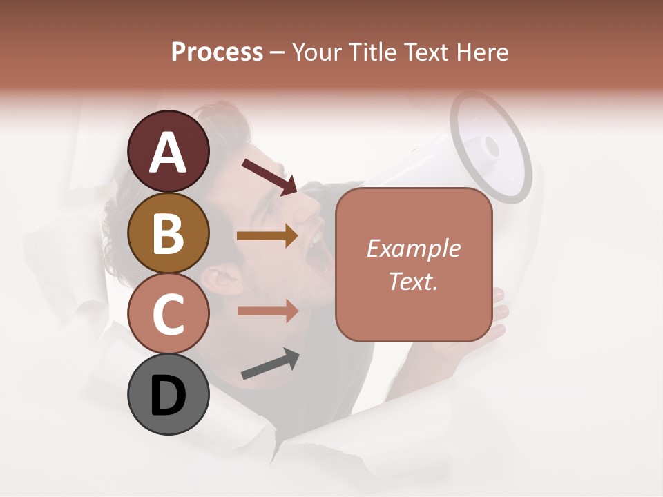 Young Noisy Shot PowerPoint Template