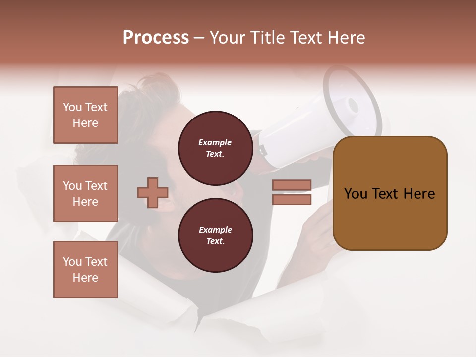 Young Noisy Shot PowerPoint Template