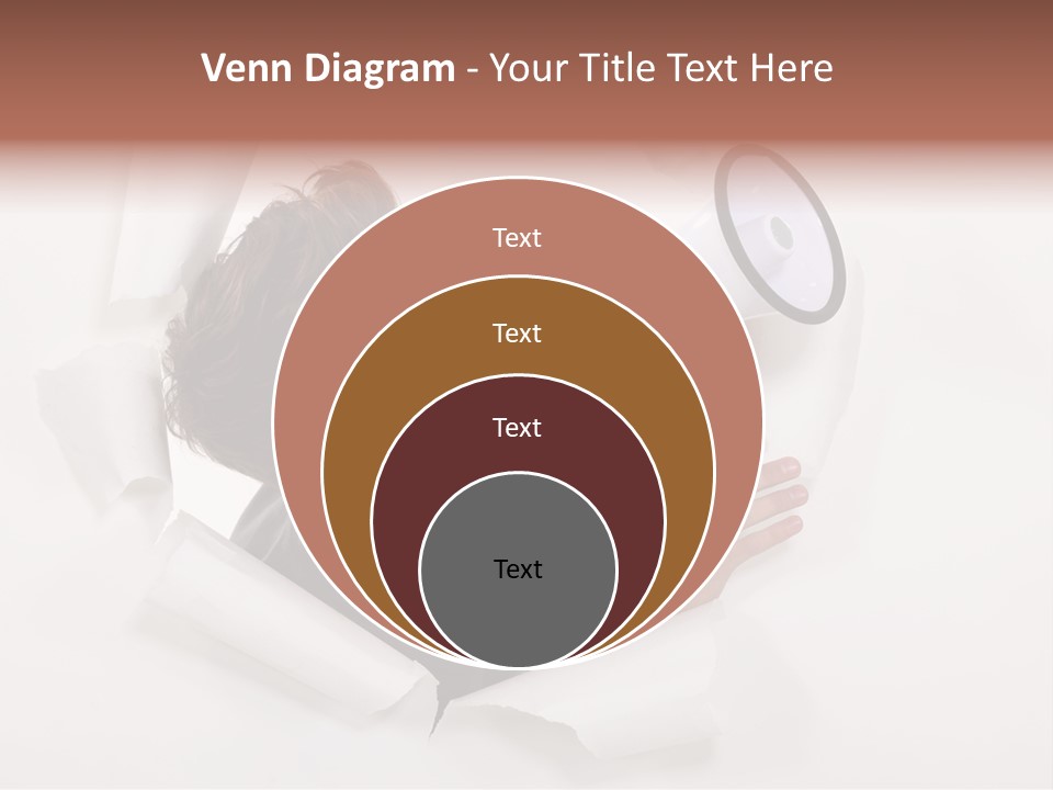Young Noisy Shot PowerPoint Template