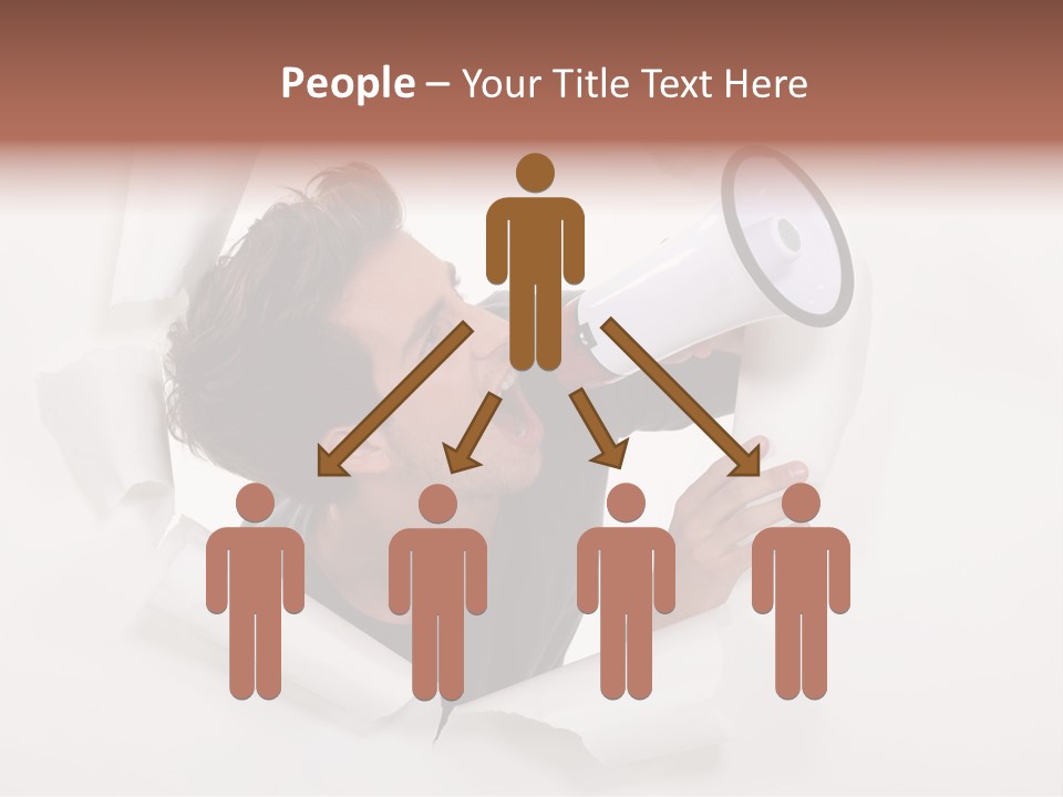 Young Noisy Shot PowerPoint Template