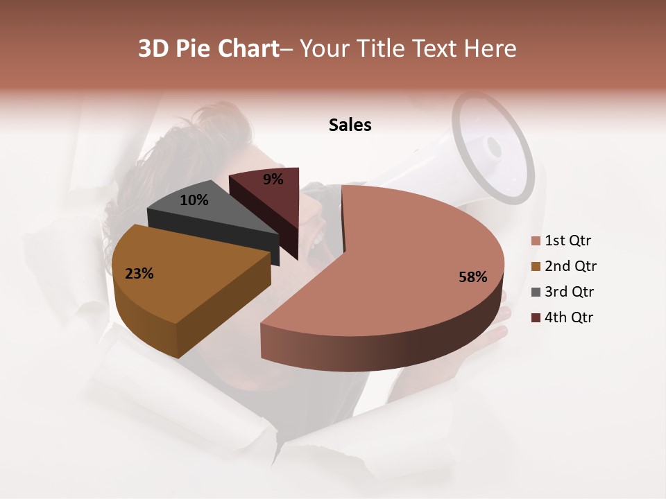 Young Noisy Shot PowerPoint Template