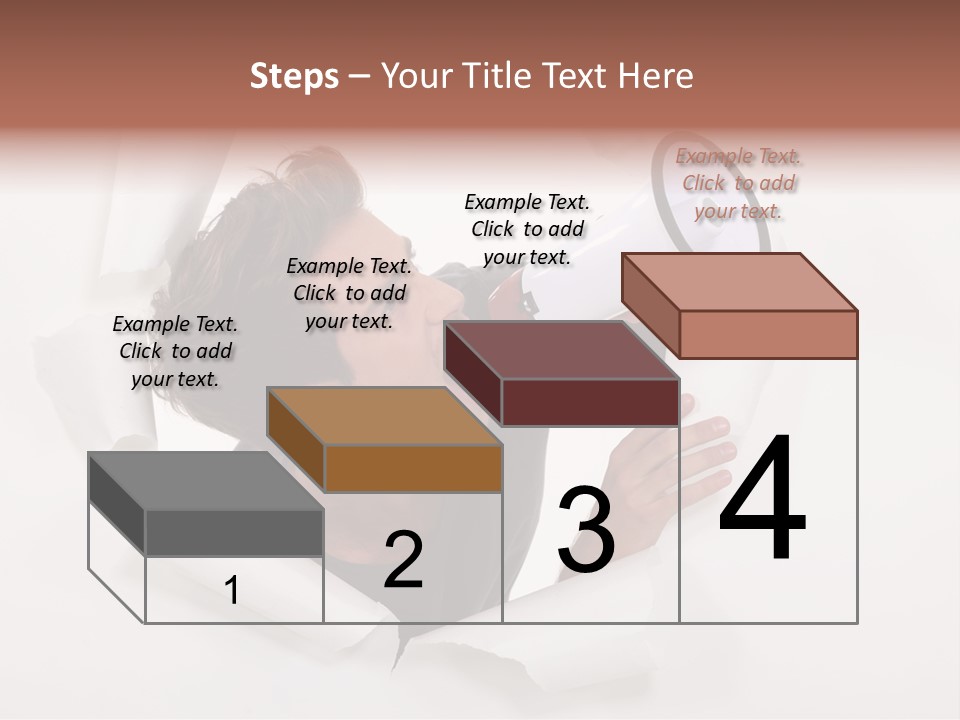 Young Noisy Shot PowerPoint Template
