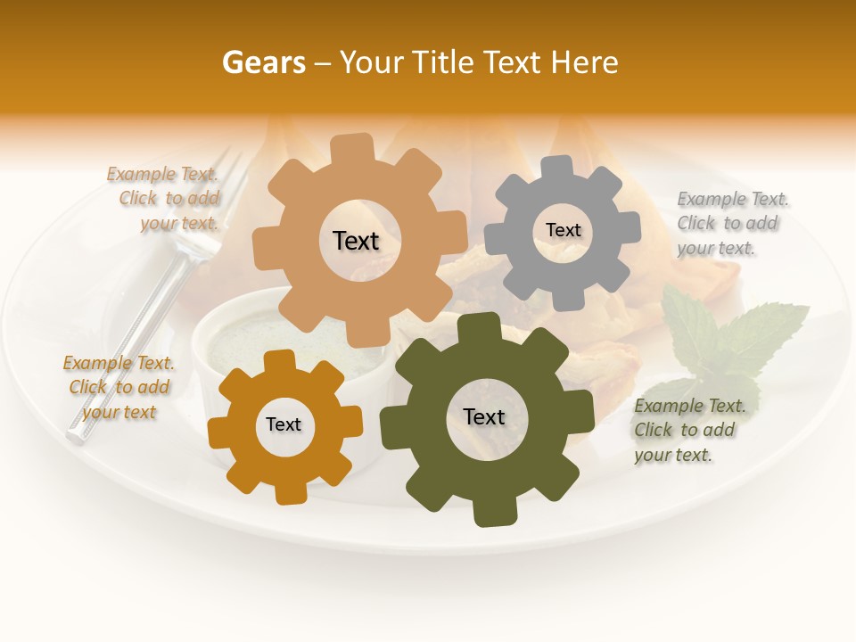 Appetizer India Snack PowerPoint Template