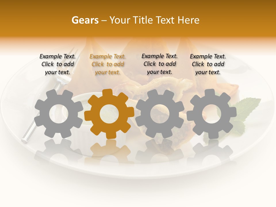 Appetizer India Snack PowerPoint Template