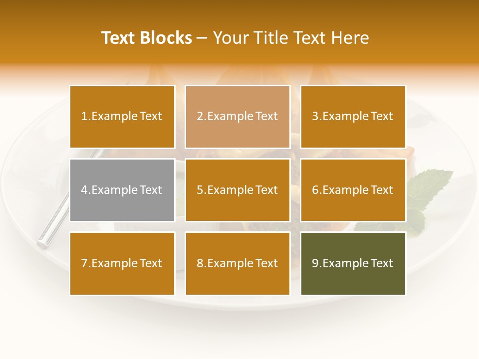 Appetizer India Snack PowerPoint Template