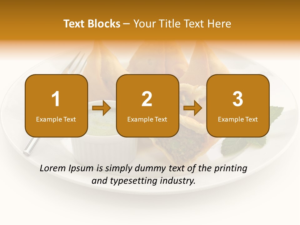 Appetizer India Snack PowerPoint Template