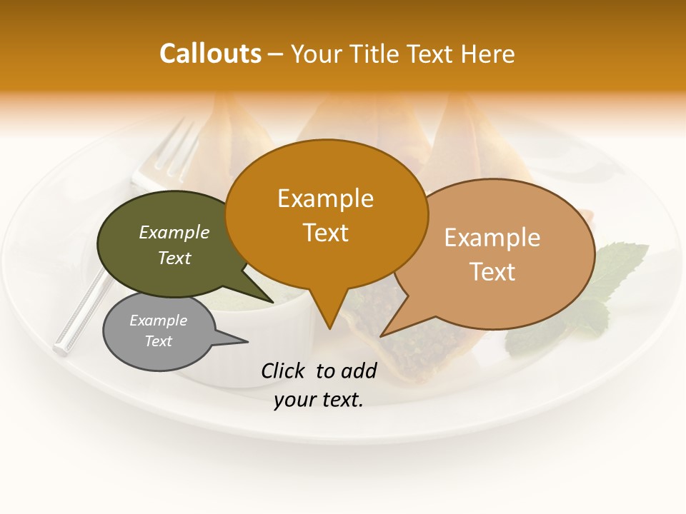 Appetizer India Snack PowerPoint Template