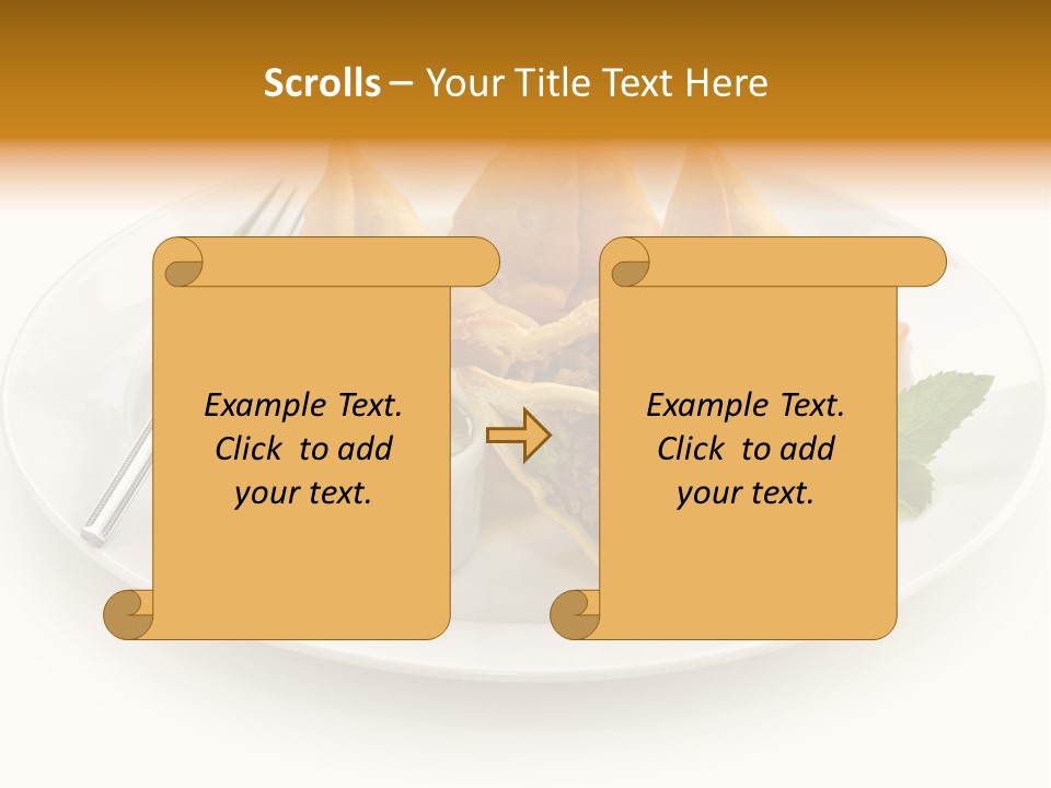 Appetizer India Snack PowerPoint Template