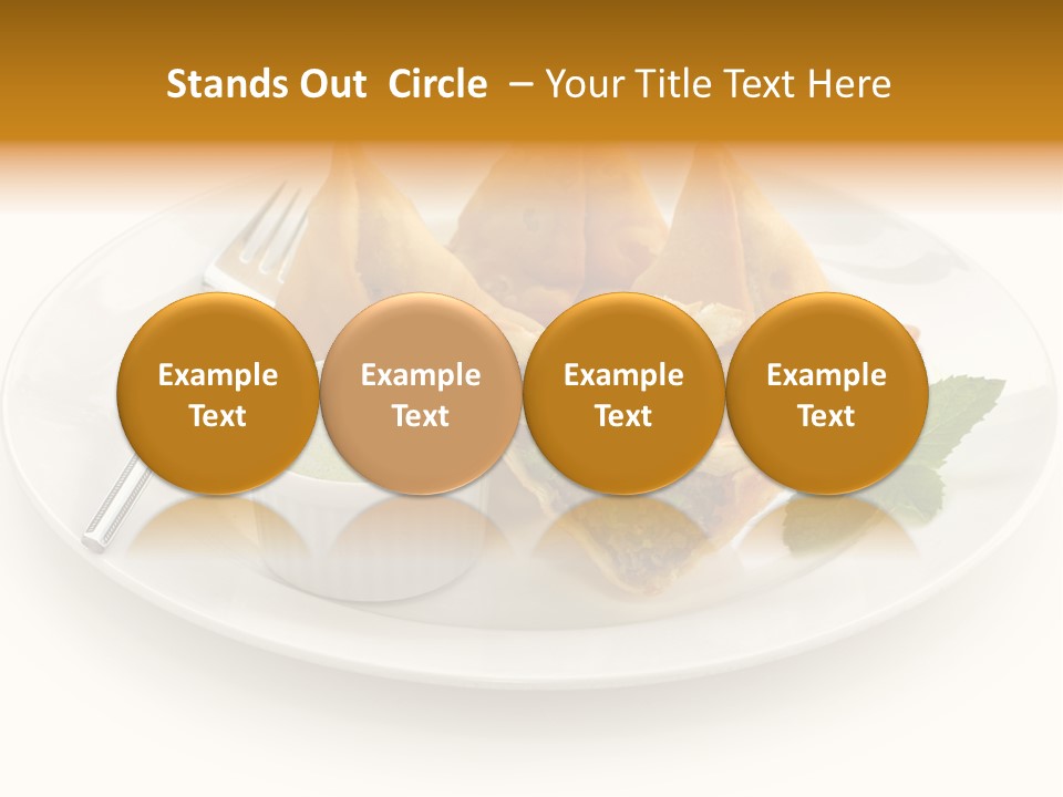Appetizer India Snack PowerPoint Template