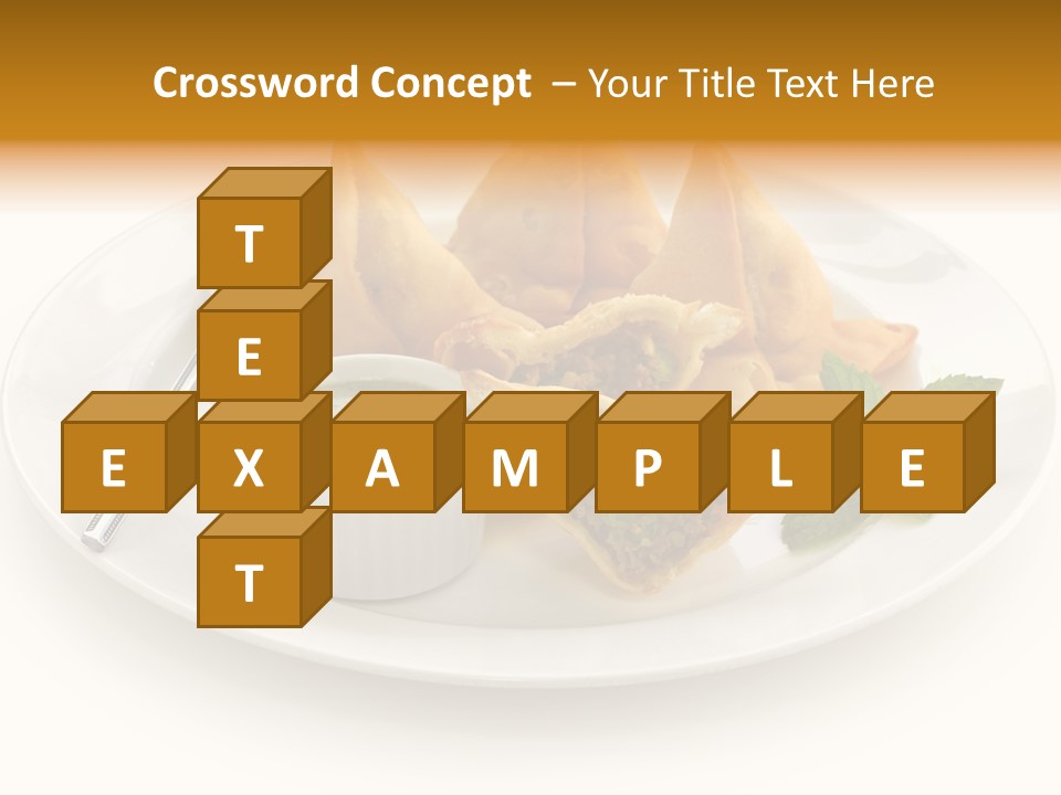 Appetizer India Snack PowerPoint Template