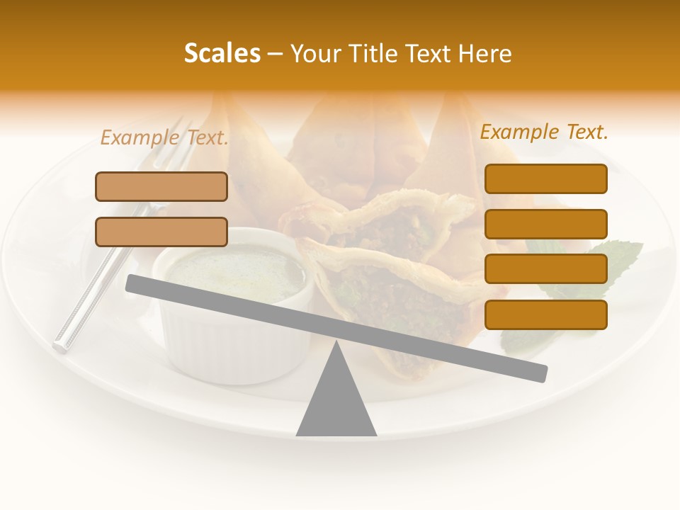 Appetizer India Snack PowerPoint Template