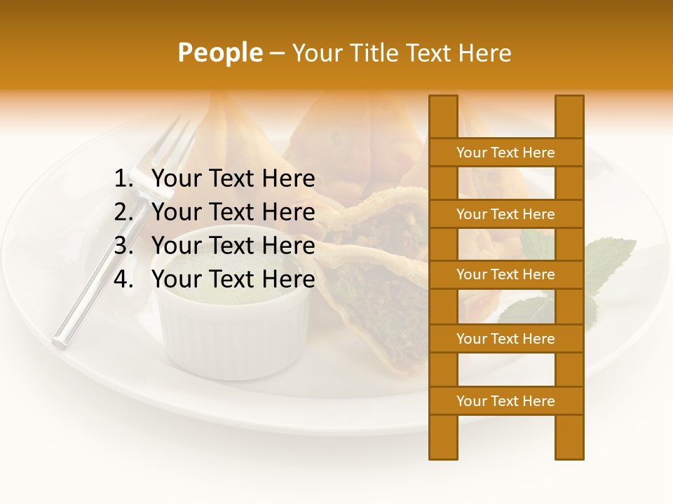 Appetizer India Snack PowerPoint Template