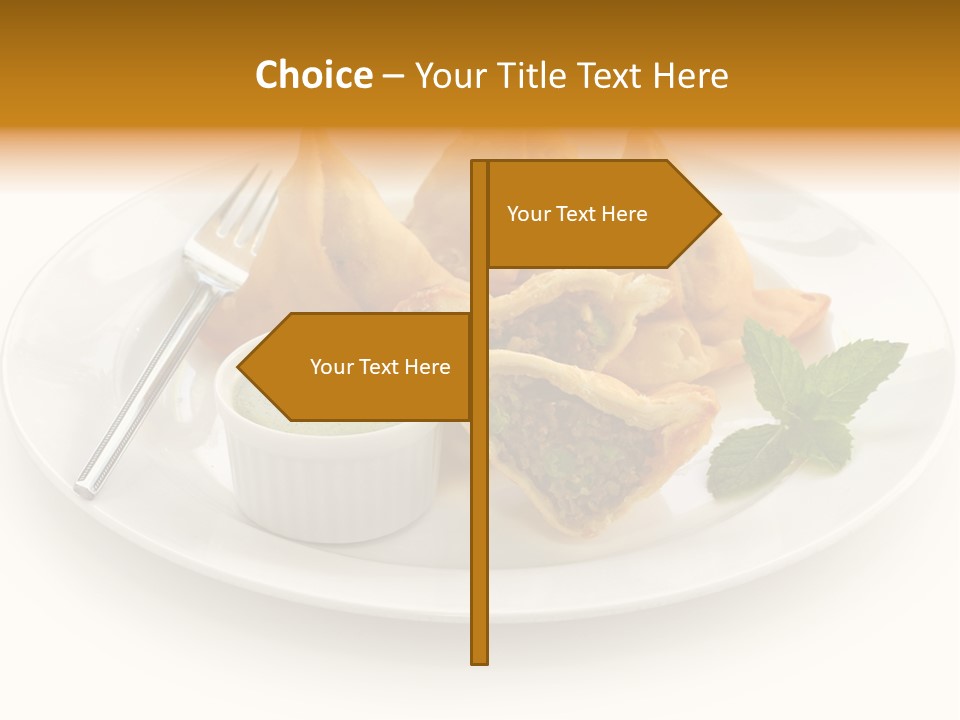 Appetizer India Snack PowerPoint Template
