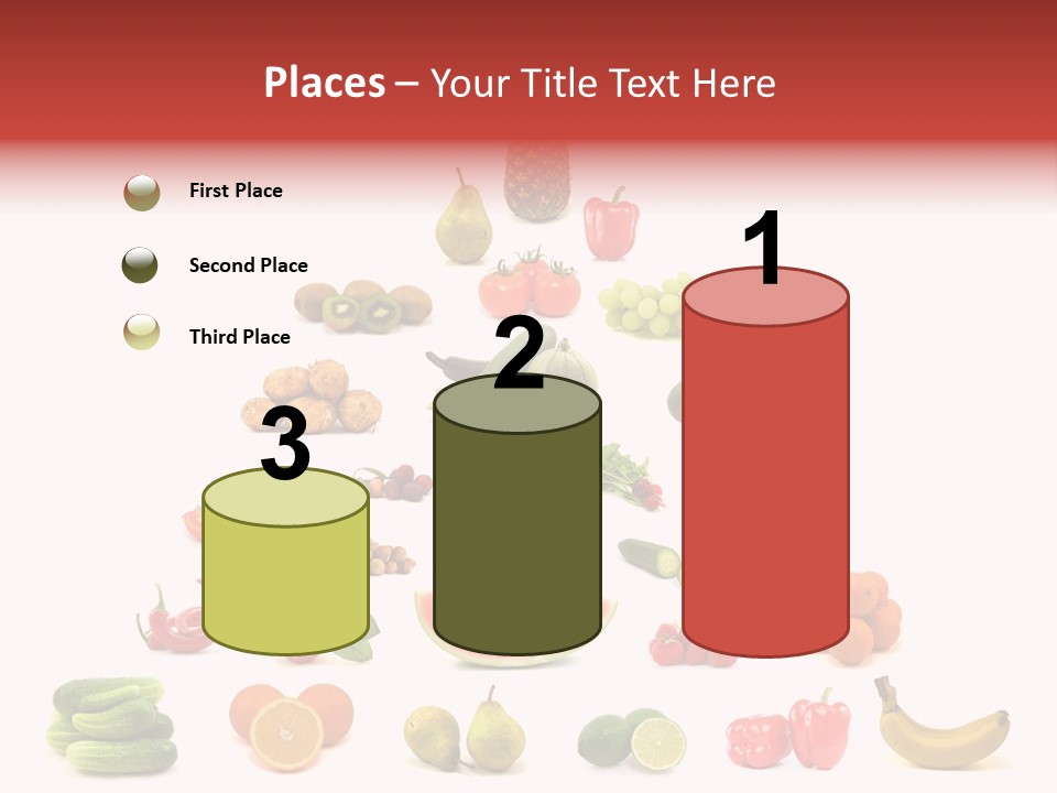 Watermelon Vegetable Potato PowerPoint Template