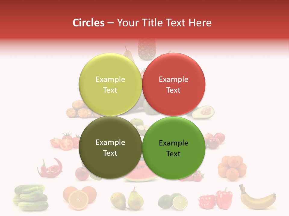 Watermelon Vegetable Potato PowerPoint Template