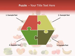 Watermelon Vegetable Potato PowerPoint Template