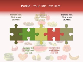 Watermelon Vegetable Potato PowerPoint Template