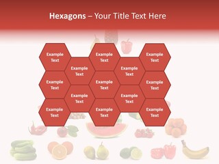 Watermelon Vegetable Potato PowerPoint Template