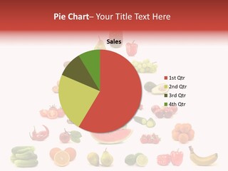 Watermelon Vegetable Potato PowerPoint Template