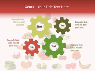 Watermelon Vegetable Potato PowerPoint Template