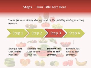 Watermelon Vegetable Potato PowerPoint Template