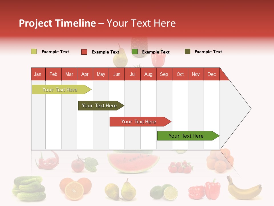 Watermelon Vegetable Potato PowerPoint Template