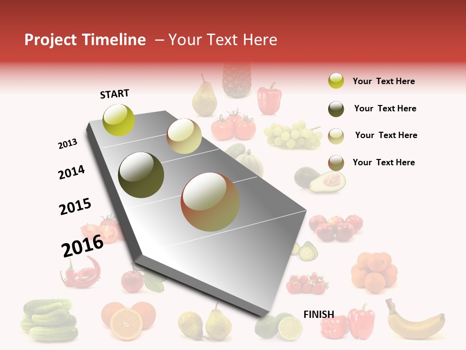 Watermelon Vegetable Potato PowerPoint Template
