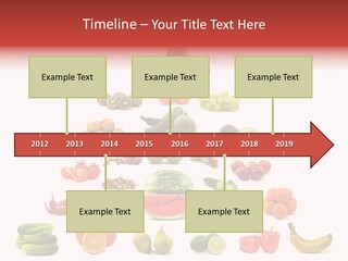 Watermelon Vegetable Potato PowerPoint Template