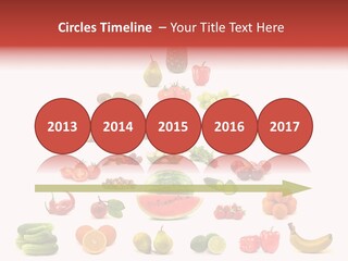 Watermelon Vegetable Potato PowerPoint Template